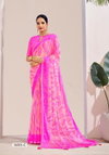 Vanilla 12 By Ruchi Chiffon Saree With Swarovski On Border Wholesale Price In Surat